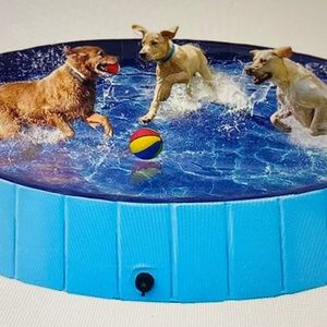 Yaheetech foldable dog pool